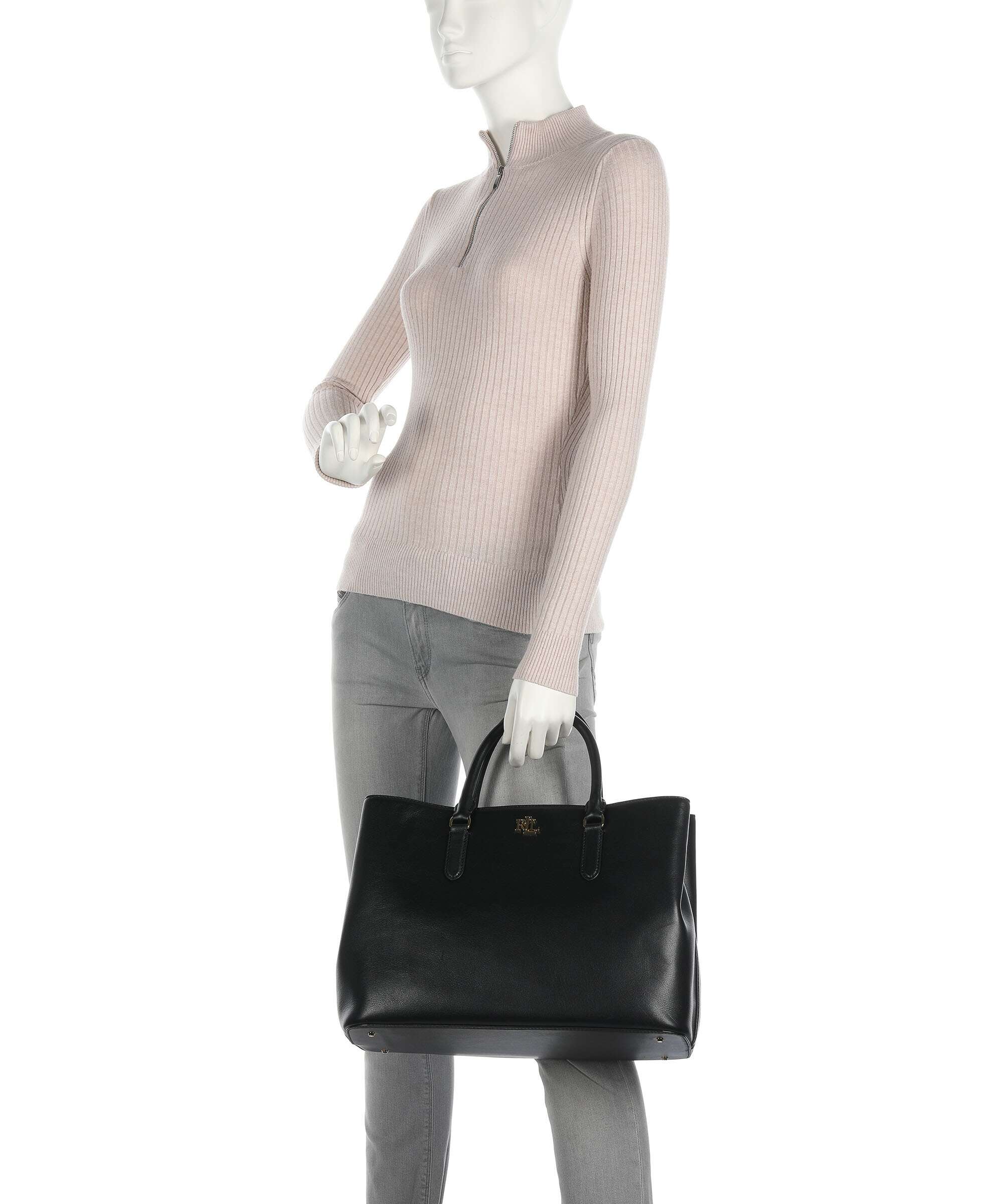 Lauren Ralph Lauren Marcy 36 Handbag black