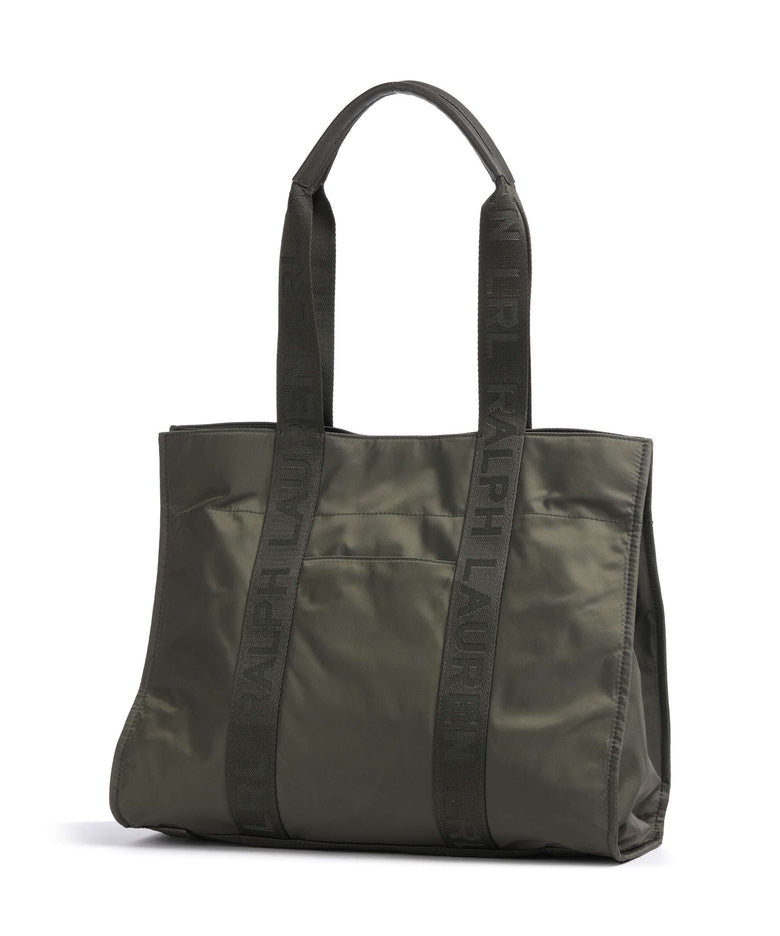 Lauren Ralph Lauren Stevie Large Tote bag dark olive