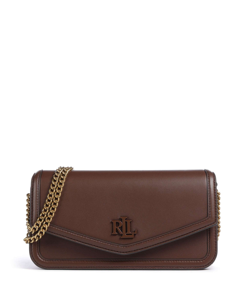 Lauren Ralph Lauren Sawyer Medium Shoulder bag dark mahogany