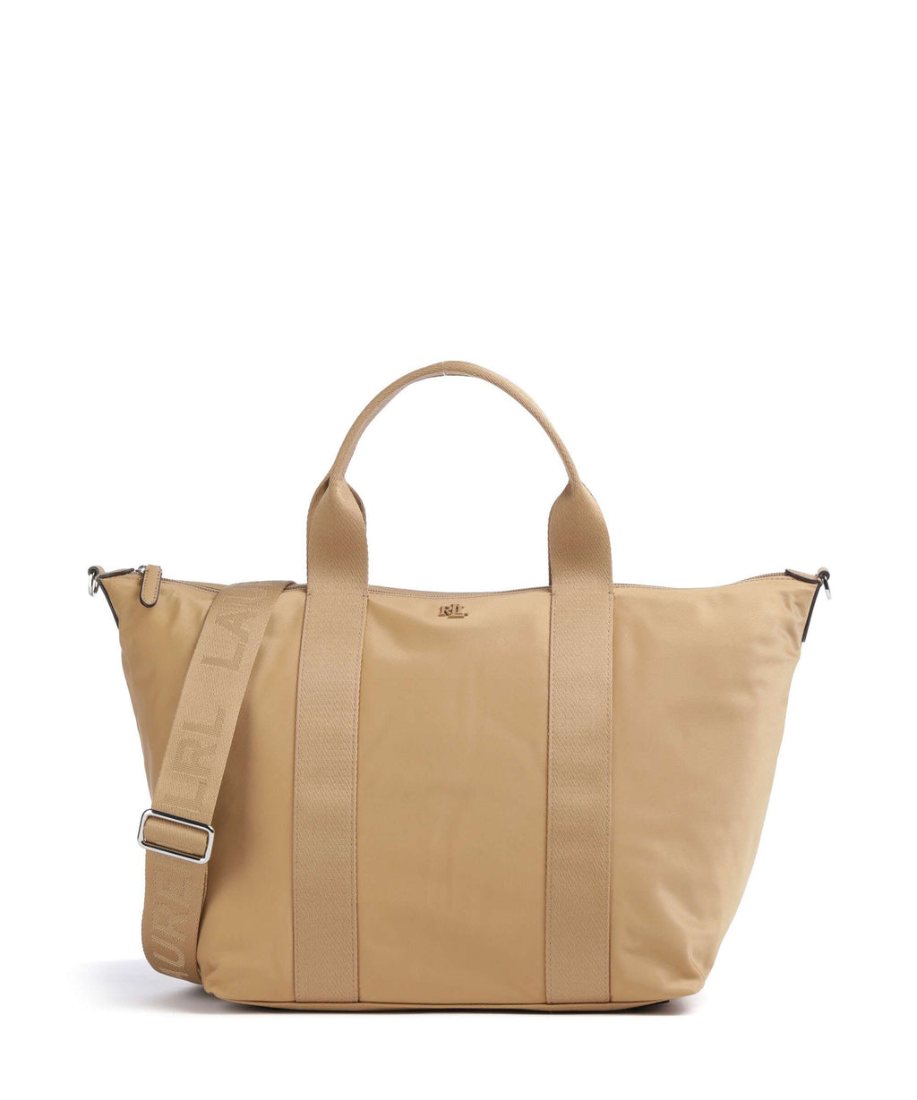 Lauren Ralph Lauren Stevie Extra Large Handbag khaki