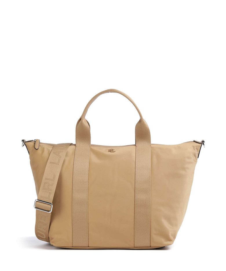 Lauren Ralph Lauren Stevie Extra Large Handbag khaki