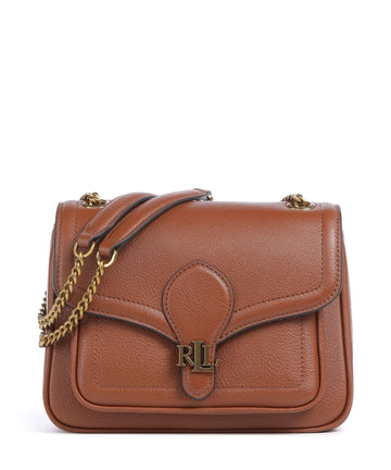 Lauren Ralph Lauren Bradley Small Sac porté épaule lauren tan
