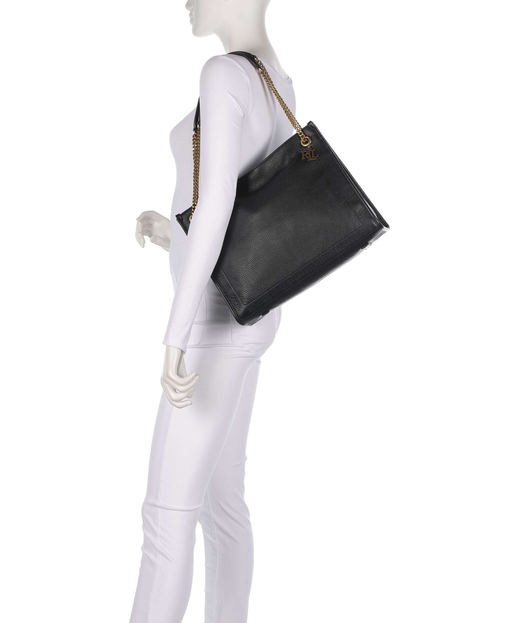 Lauren Ralph Lauren Bradley Large Tote bag black