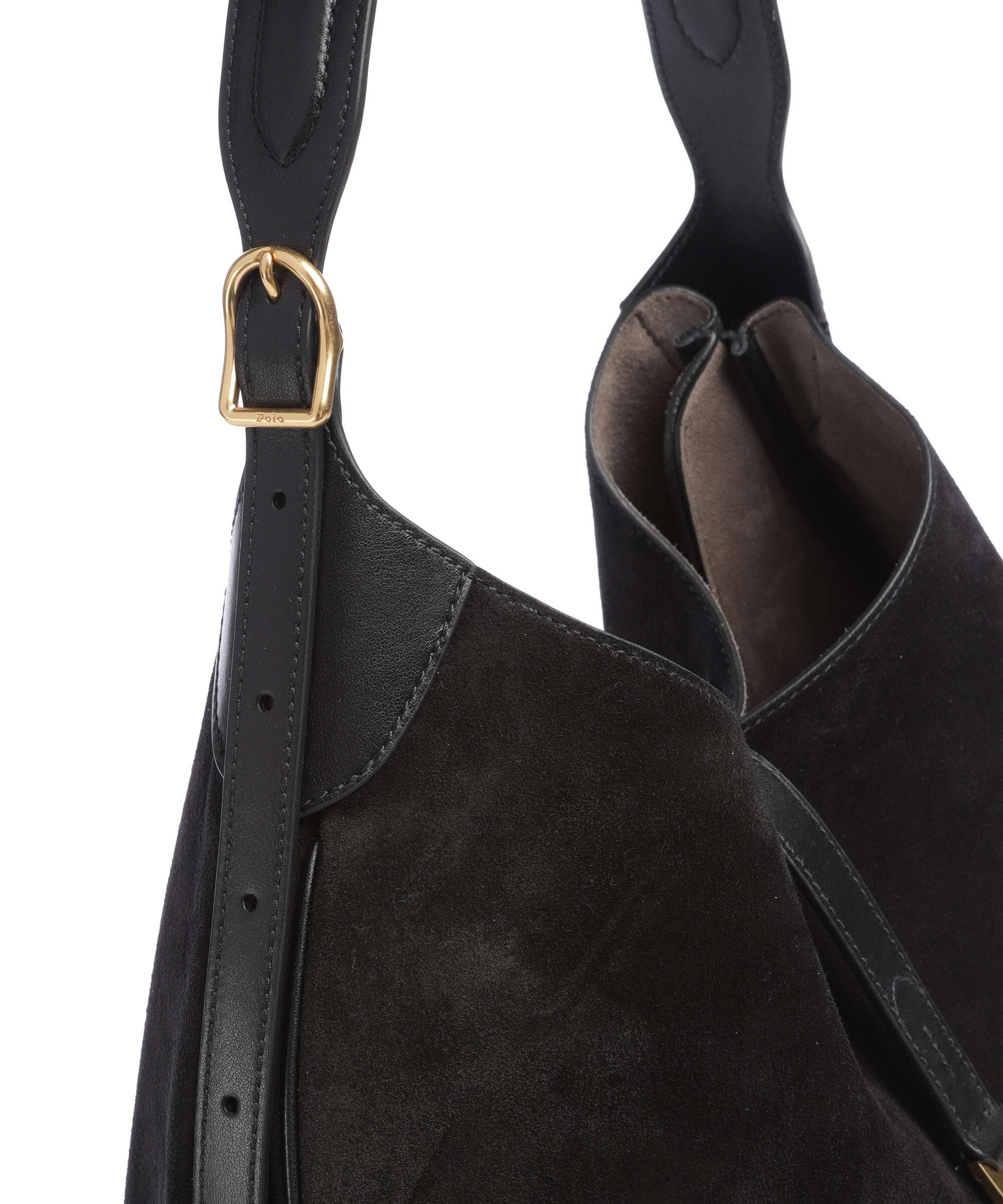 Polo Ralph Lauren ID Collection Medium Hobo bag black