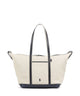 Polo Ralph Lauren Canvas Large Cabas ecru/navy