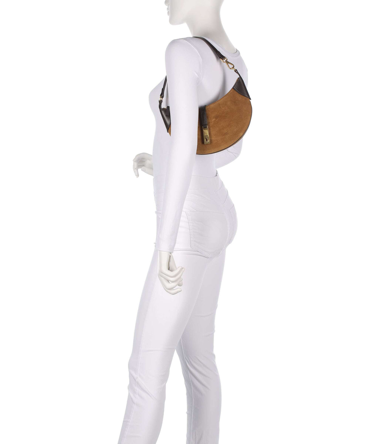 Polo Ralph Lauren ID Collection Small Shoulder bag maple tobacco