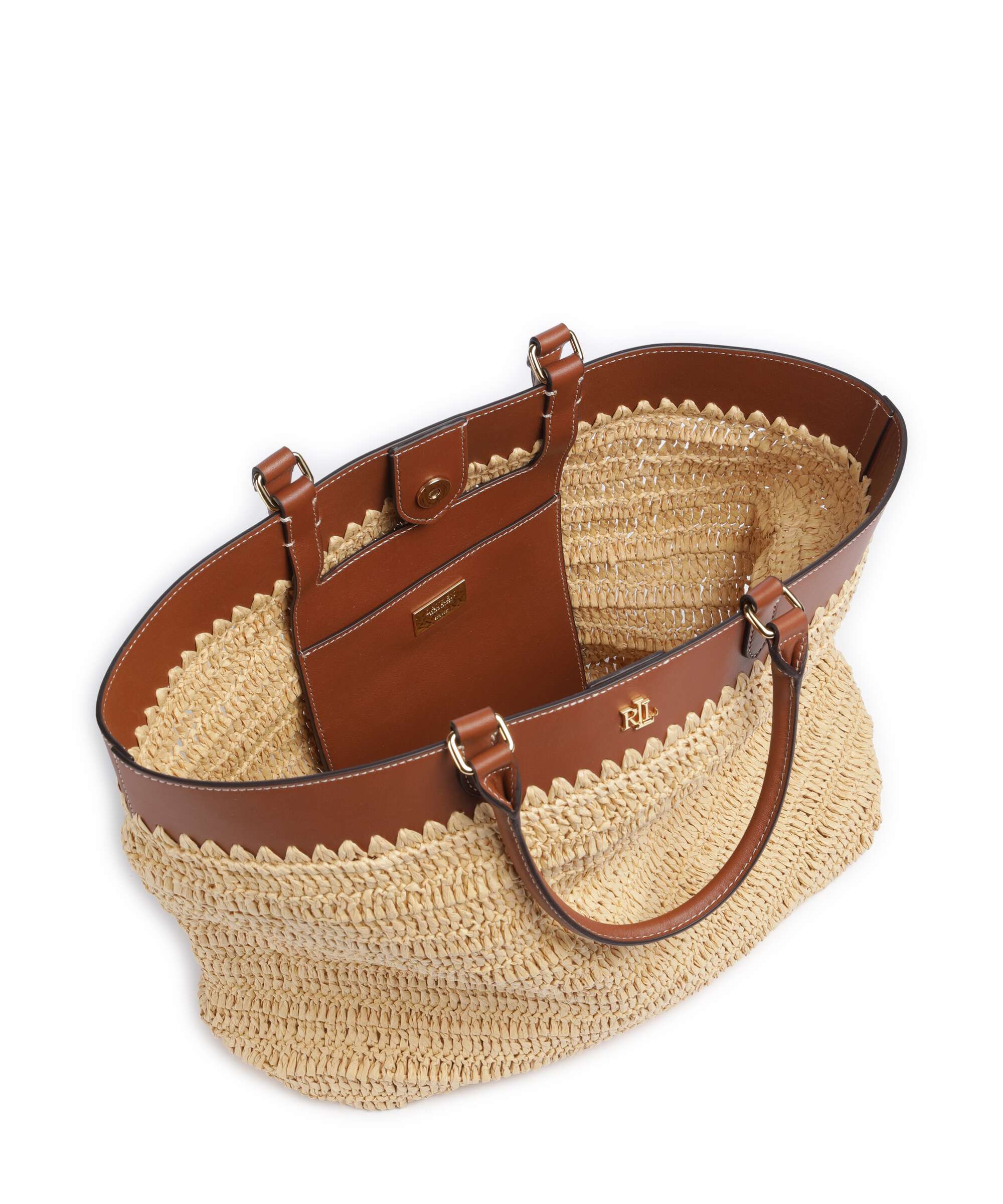 Lauren Ralph Lauren Kyla Large Handbag natural/lauren tan