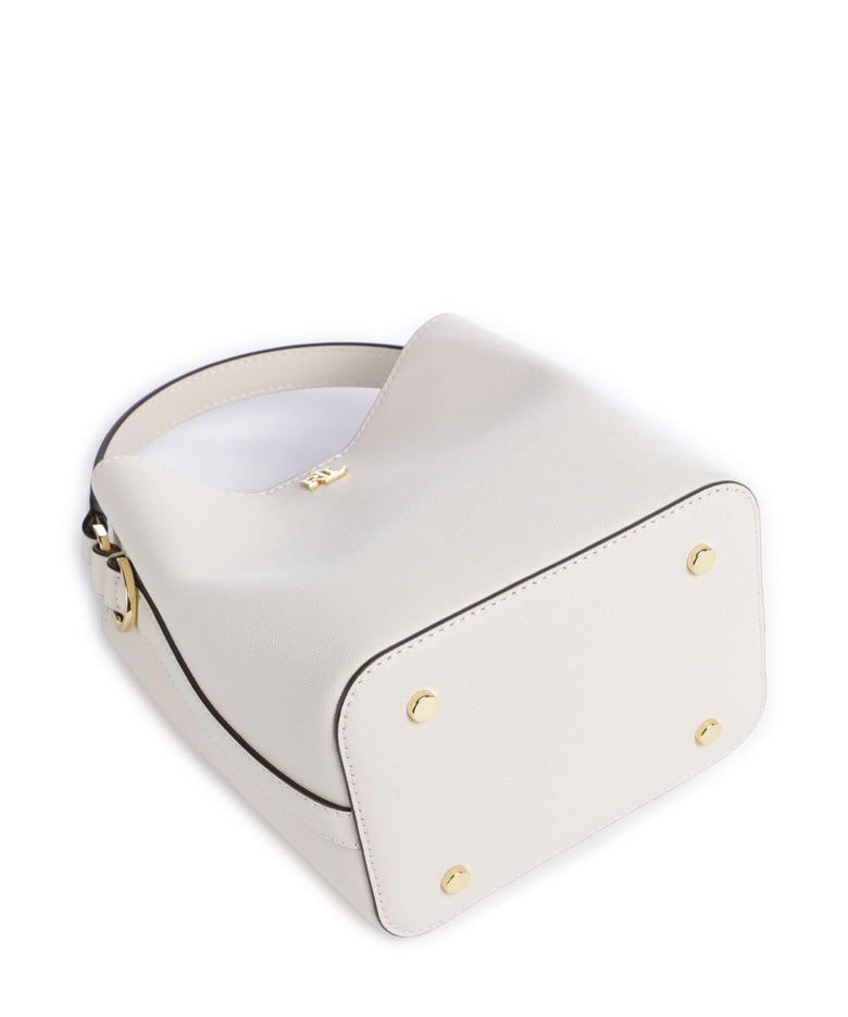 Lauren Ralph Lauren Reese Small Bucket bag soft white/pb