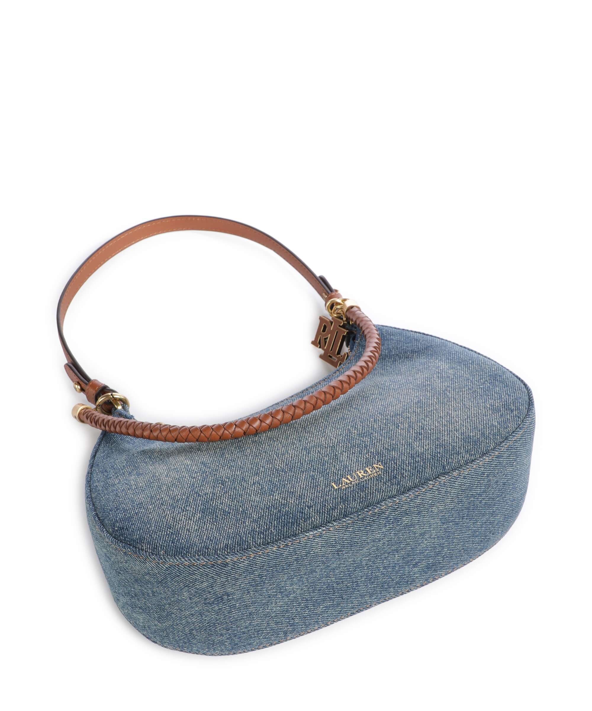 Lauren Ralph Lauren Marcy Medium Shoulder bag oxford blue/lauren tan
