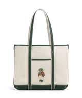 Polo Ralph Lauren Bear Fall Shopper ecru/northwest pine