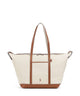 Polo Ralph Lauren Canvas Large Cabas ecru/cuoio