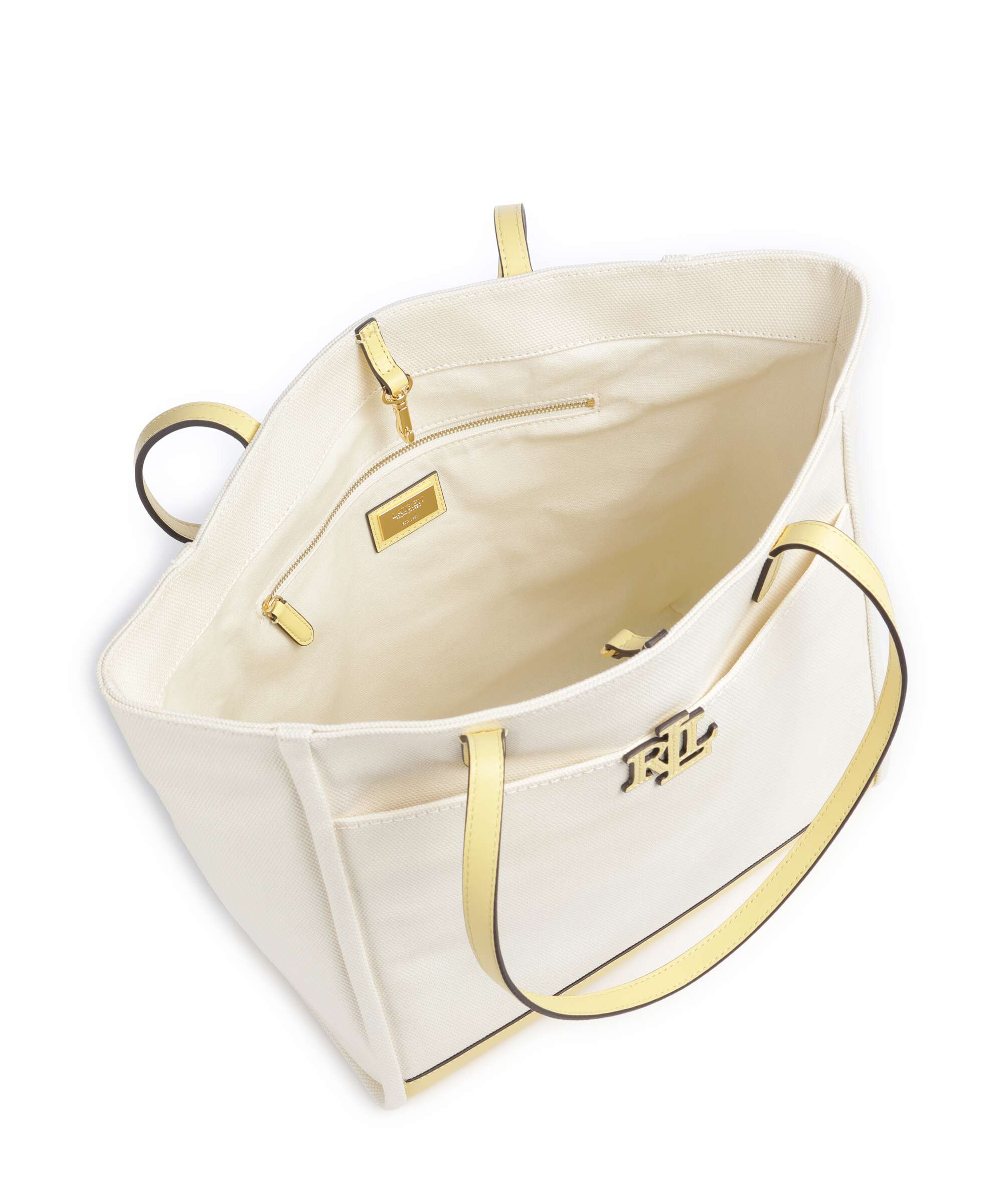 Lauren Ralph Lauren Cameryn Large Tote bag natural/lemon sorbet