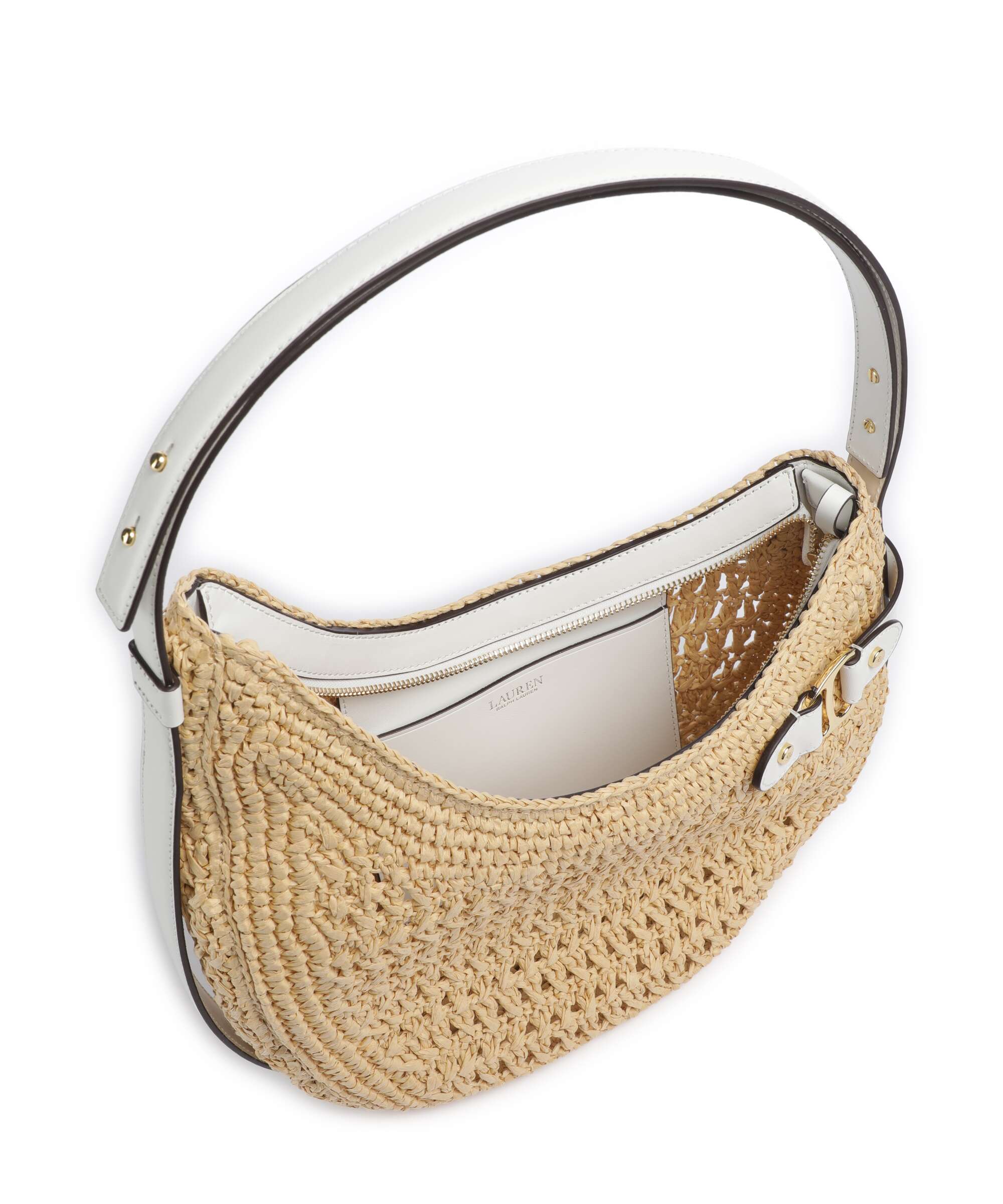 Lauren Ralph Lauren Tasha Large Shoulder bag natural/white