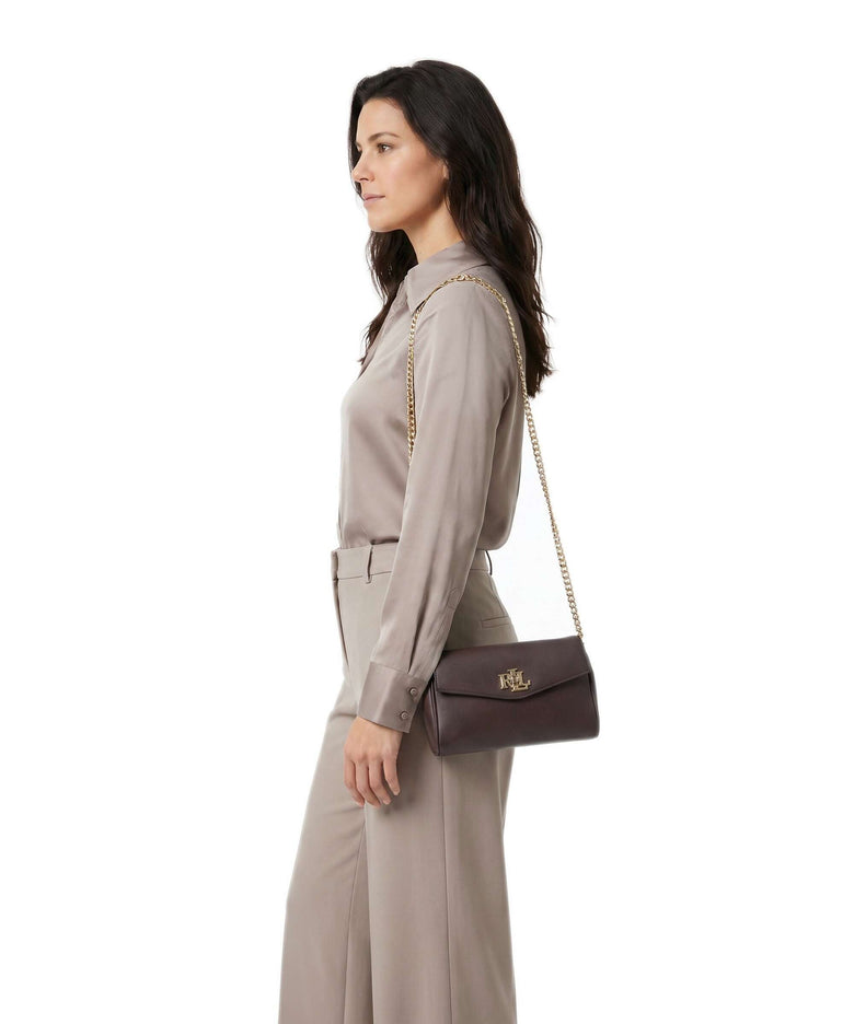 Lauren Ralph Lauren Tanner Large Crossbody bag chestnut brown