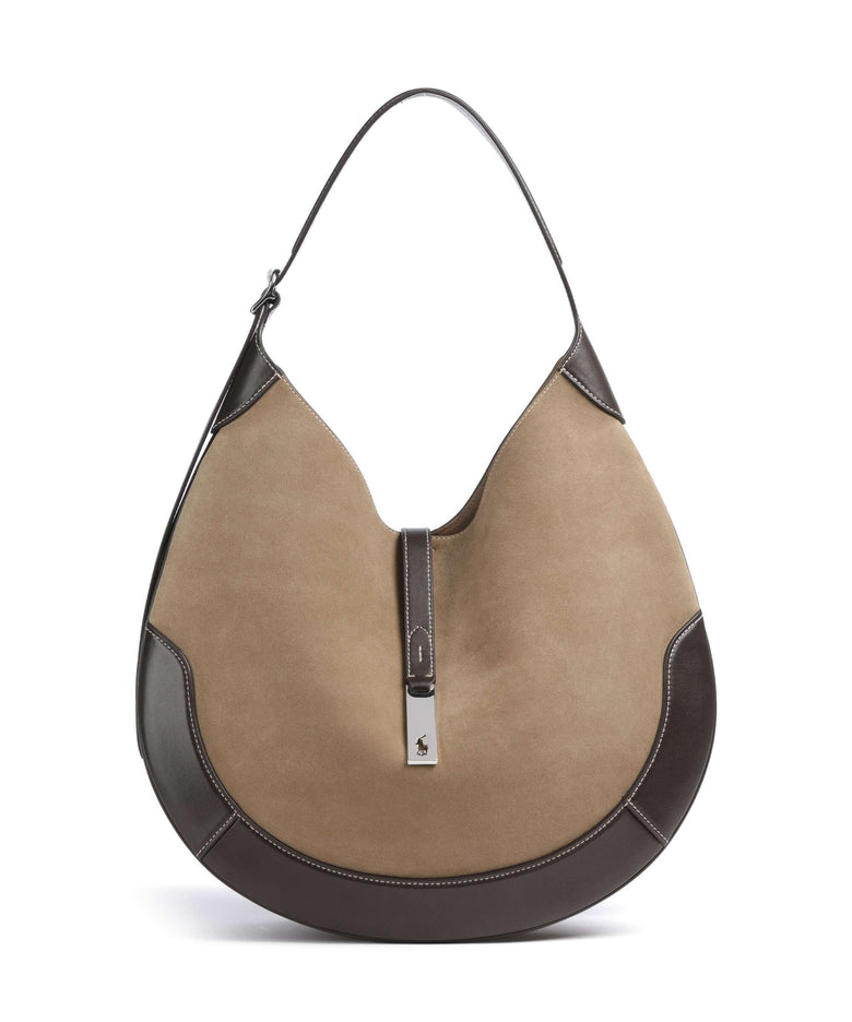 Polo Ralph Lauren ID Collection Medium Hobo bag clay/tobacco