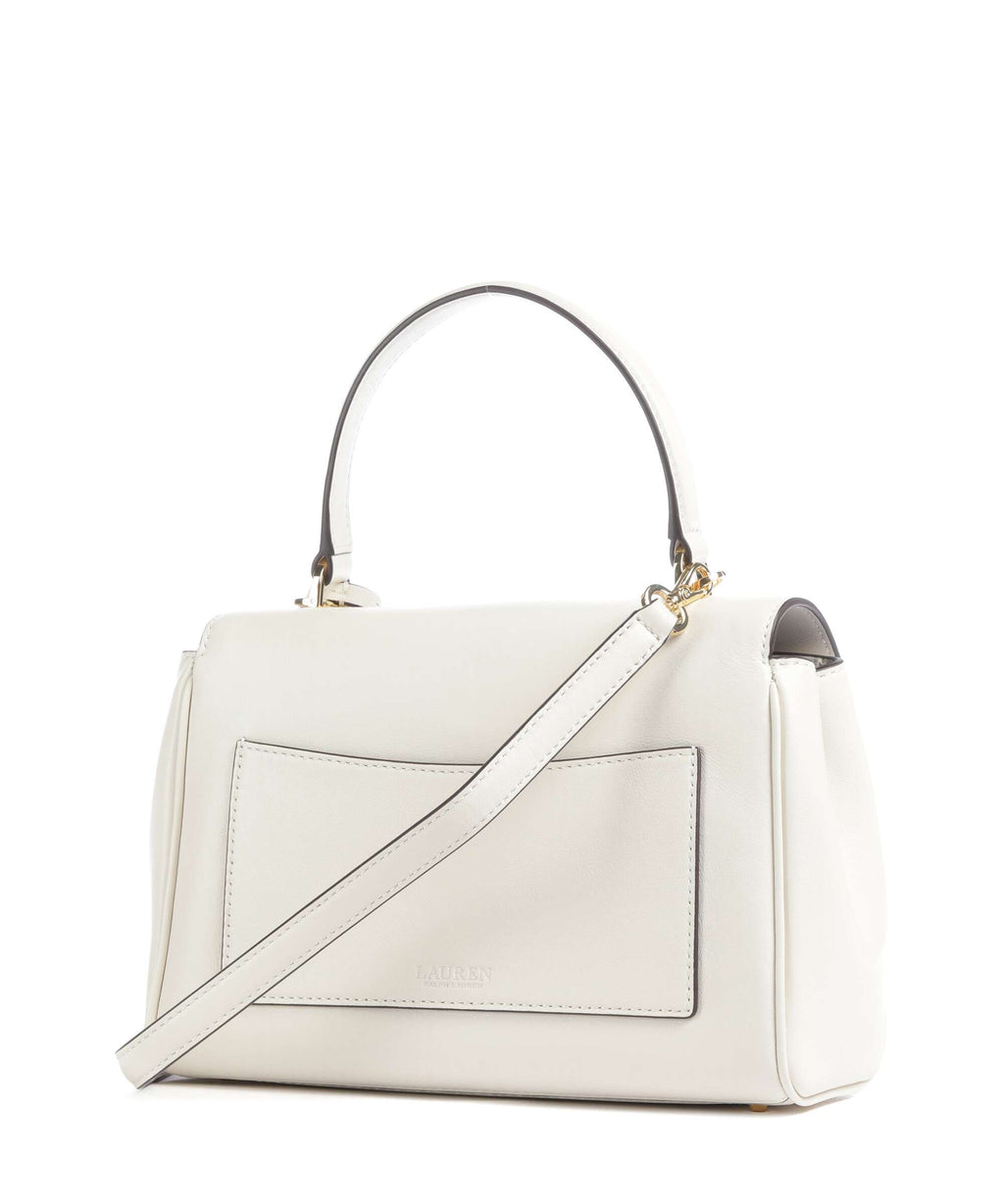 Lauren Ralph Lauren Farrah Small Handbag soft white