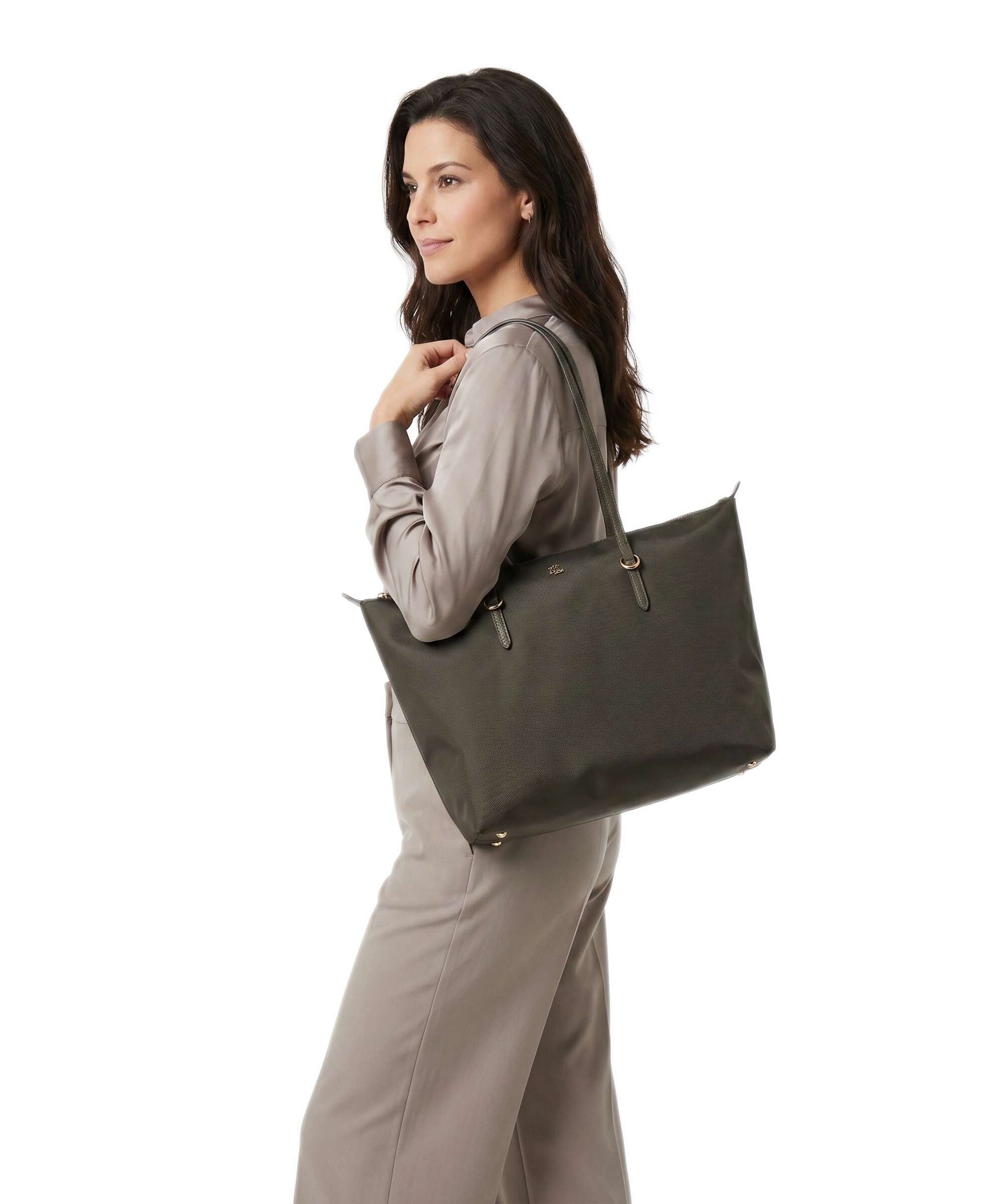 Lauren Ralph Lauren Keaton 26 Tote bag botanic green
