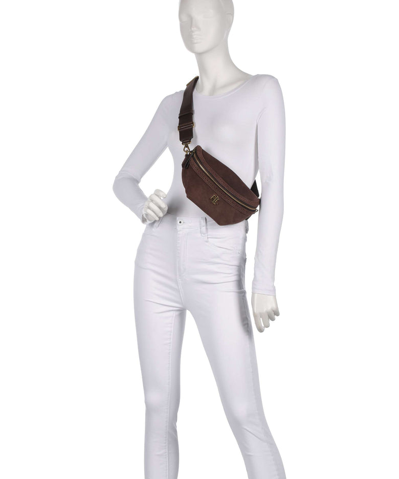 Lauren Ralph Lauren Marcy Belt bag chestnut brown