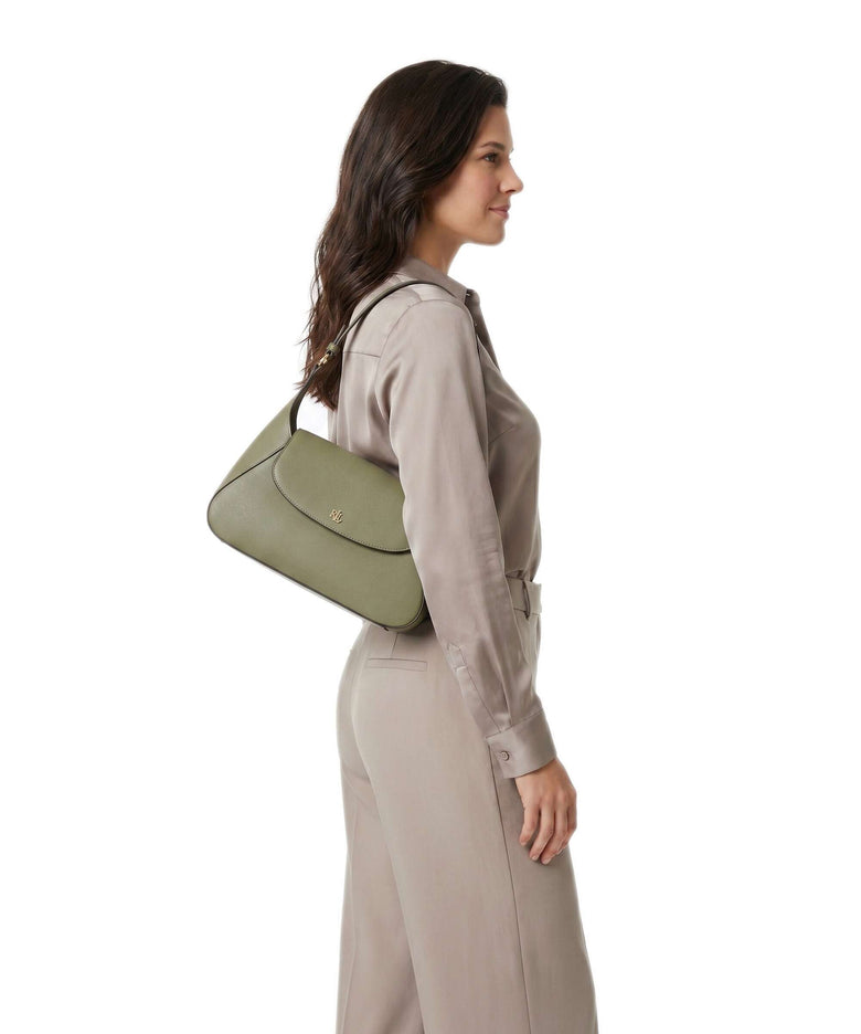 Lauren Ralph Lauren Schylar Medium Shoulder bag sage green