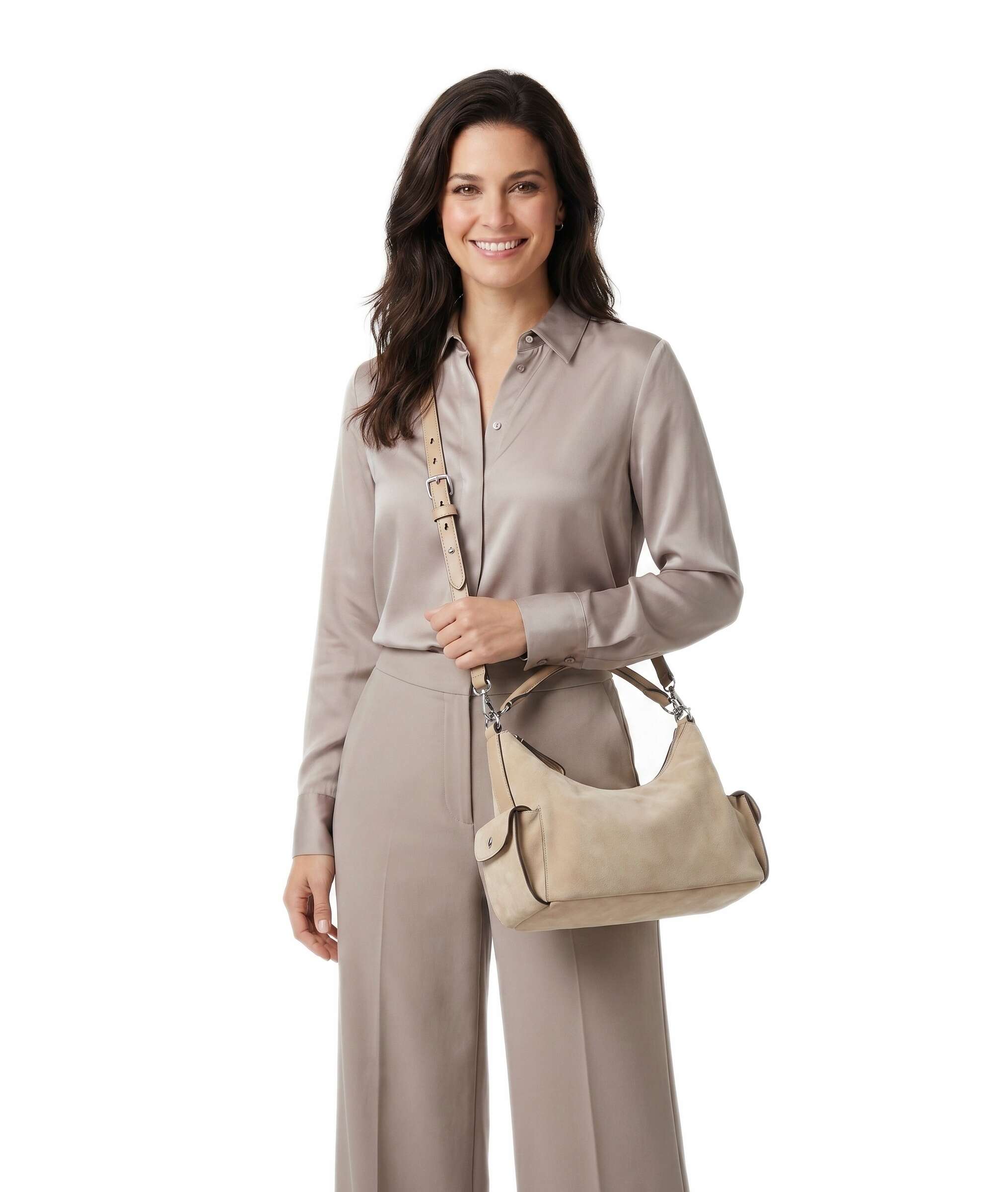 Lauren Ralph Lauren Blaike Small Shoulder bag tan