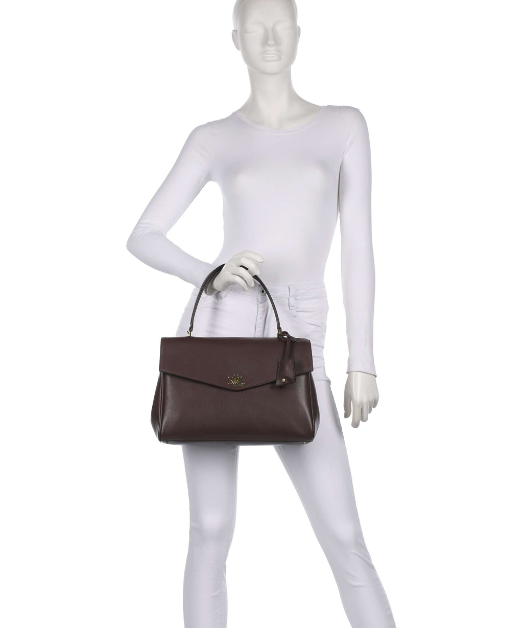 Lauren Ralph Lauren Farrah Medium Handbag chestnut brown