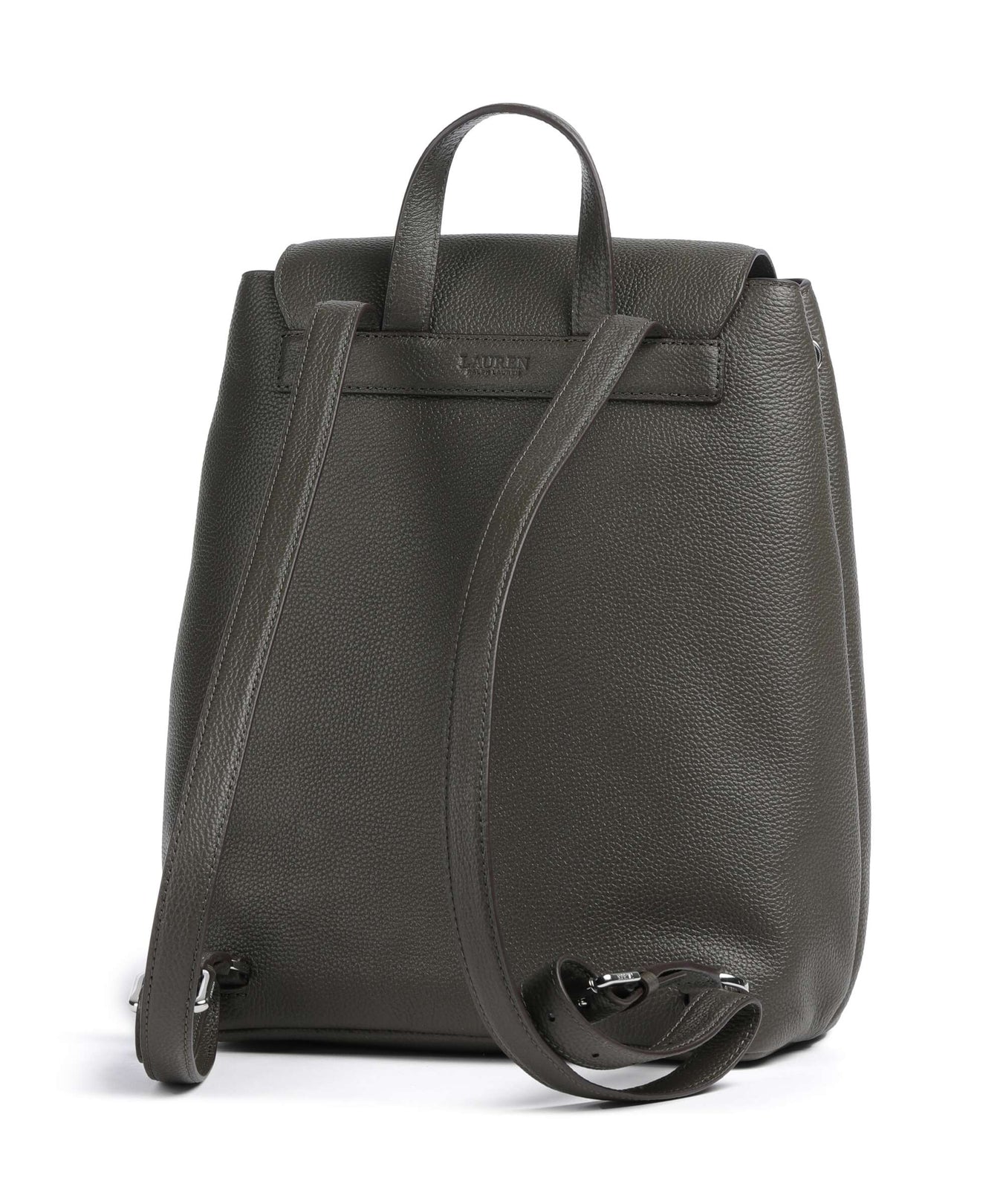 Lauren Ralph Lauren Cameryn Medium Backpack dark olive