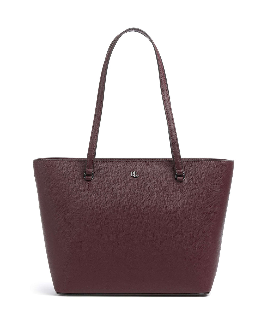 Lauren Ralph Lauren Karly Medium Tote bag dark garnet