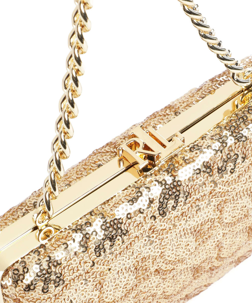 Lauren Ralph Lauren Franki Small Handbag antique gold