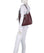 Lauren Ralph Lauren Tanner Large Shoulder bag dark garnet