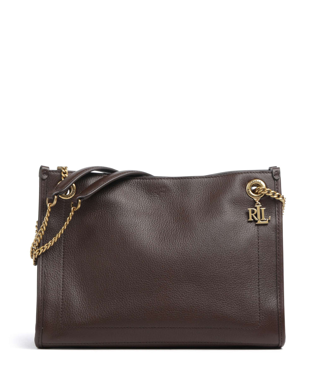 Lauren Ralph Lauren Bradley Medium Shoulder bag chestnut brown