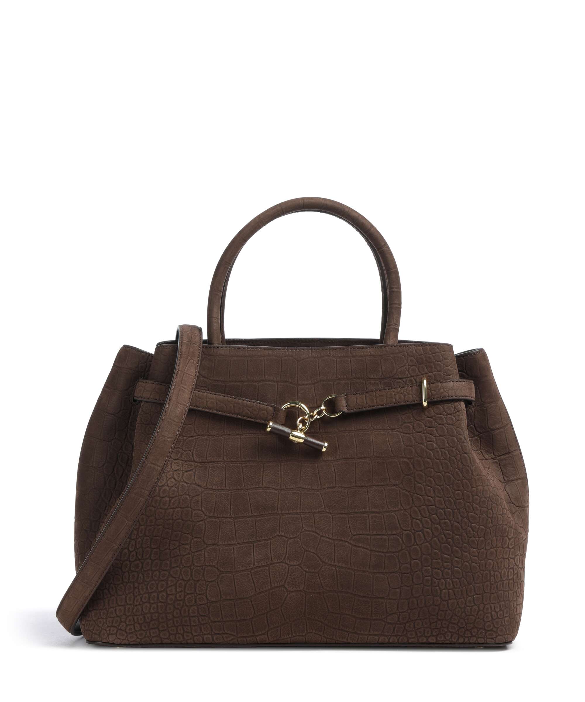 Lauren Ralph Lauren Blaike Large Handbag chestnut brown