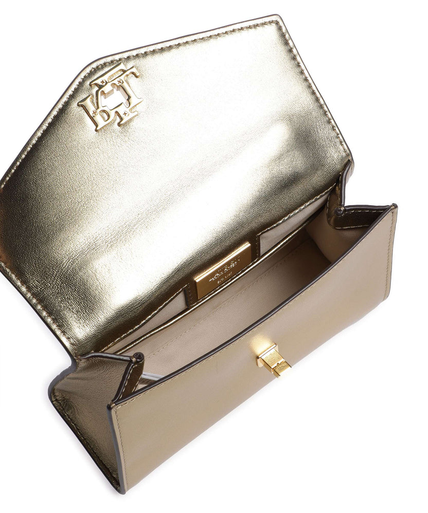 Lauren Ralph Lauren Farrah Small Handbag antique gold