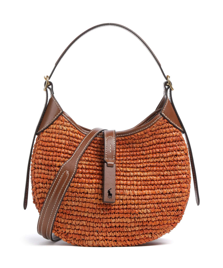 Polo Ralph Lauren ID Collection Small Hobo bag sequoia/cuoio