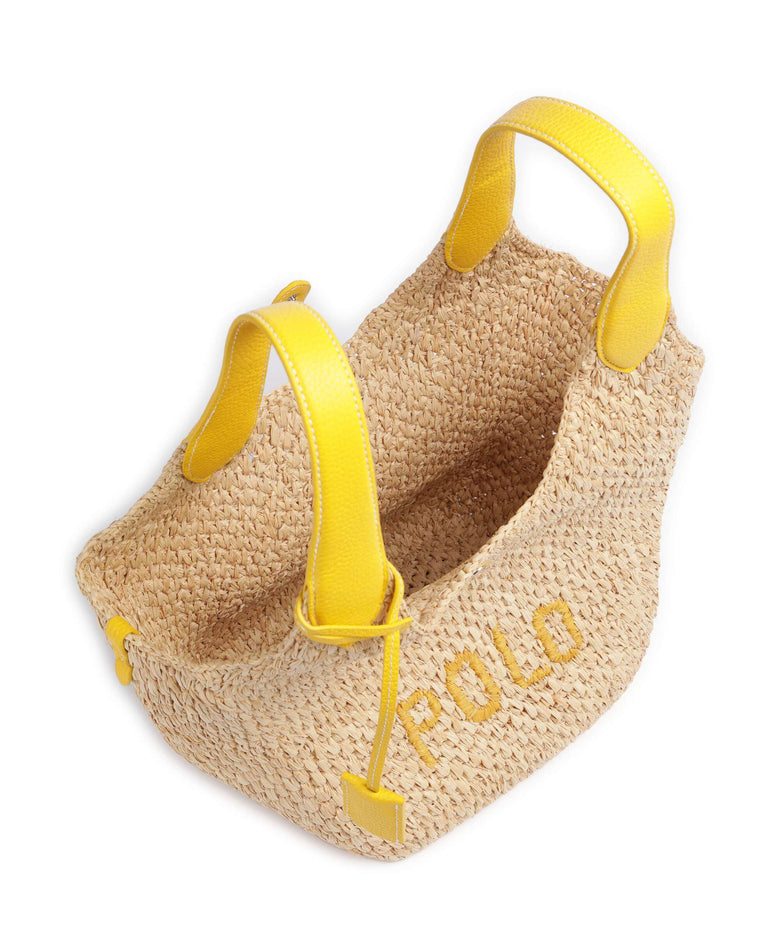 Polo Ralph Lauren Play Medium Handbag natural/canary yellow