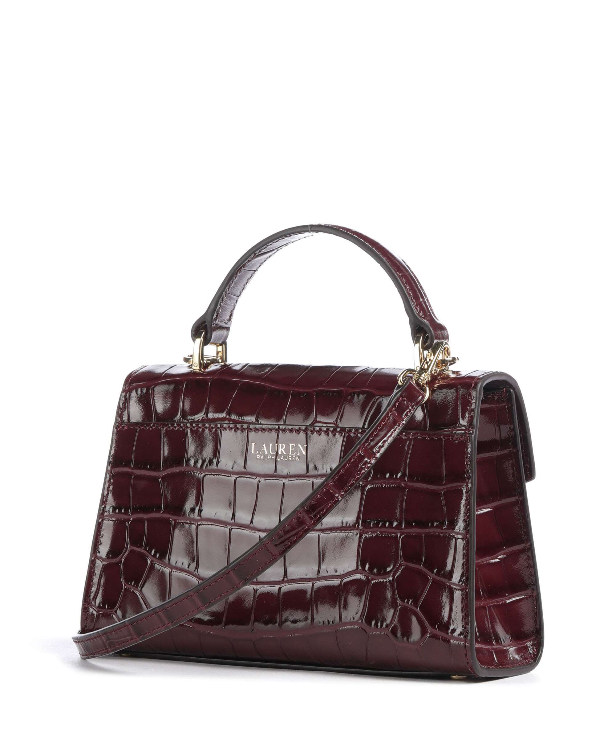 Lauren Ralph Lauren Farrah Small Handbag dark garnet