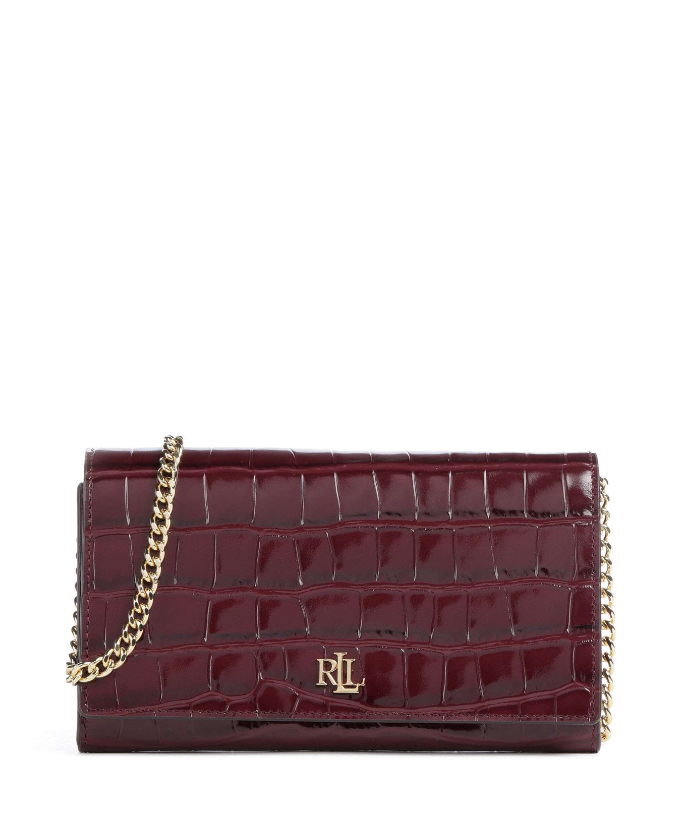 Lauren Ralph Lauren Adair II Large Wallet dark garnet