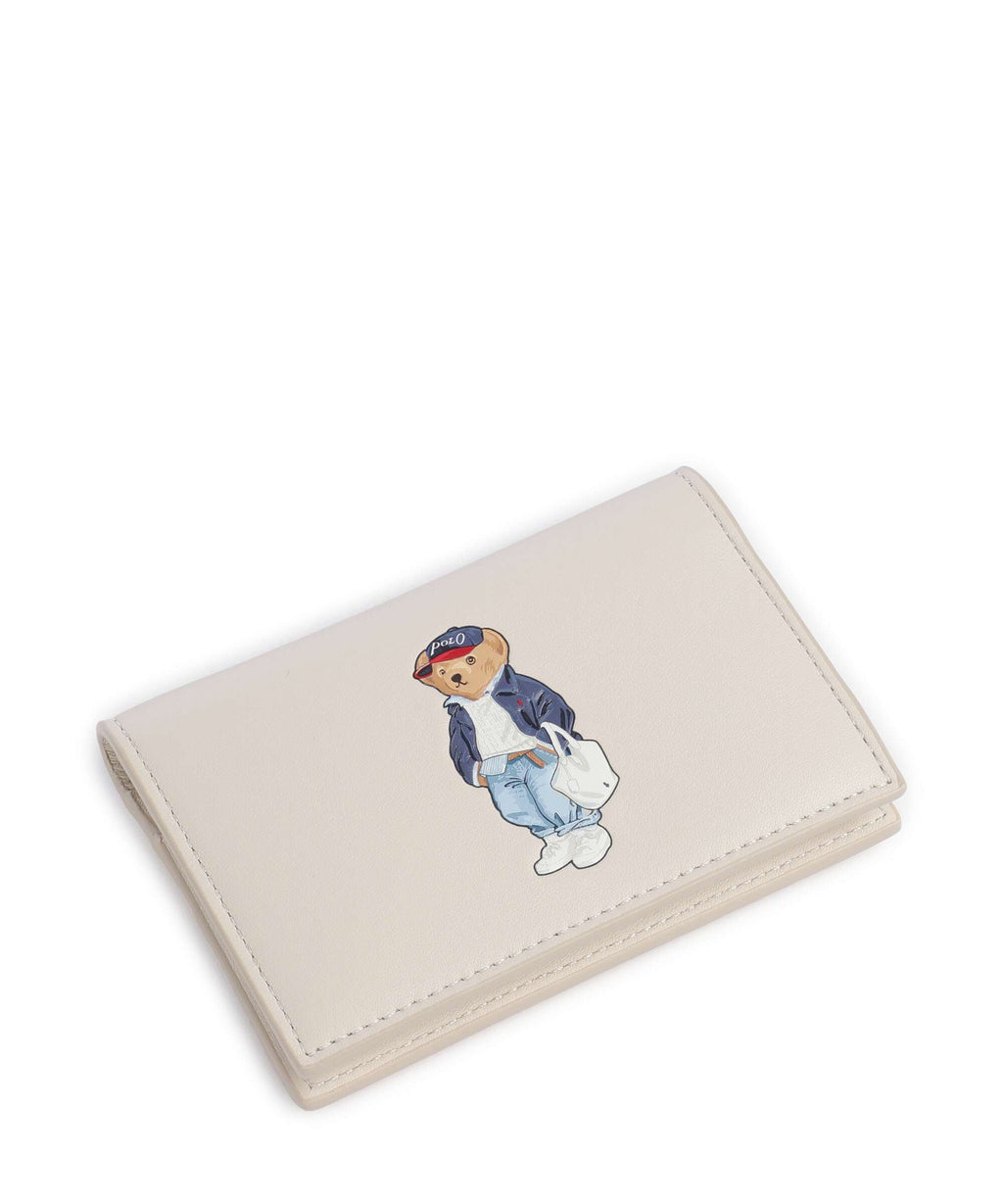 Polo Ralph Lauren Bear Spring Credit card holder cream