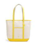 Polo Ralph Lauren Canvas Medium Tote bag ecru/racing yellow