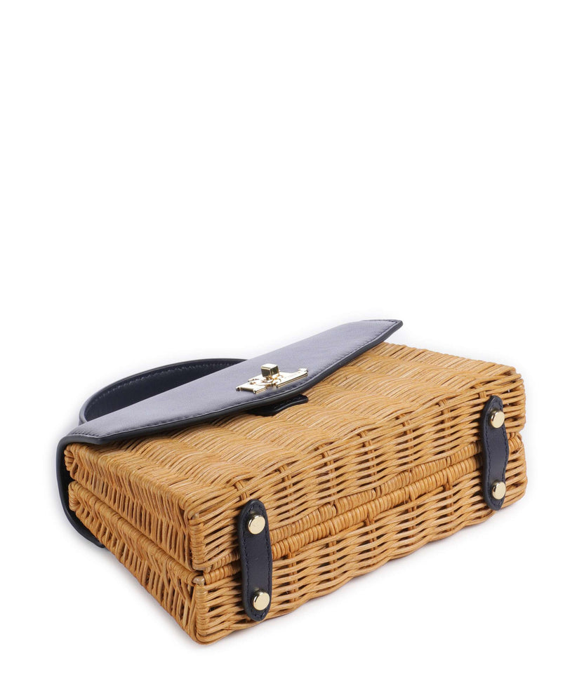 Lauren Ralph Lauren Farrah Small Handbag light walnut/refined navy