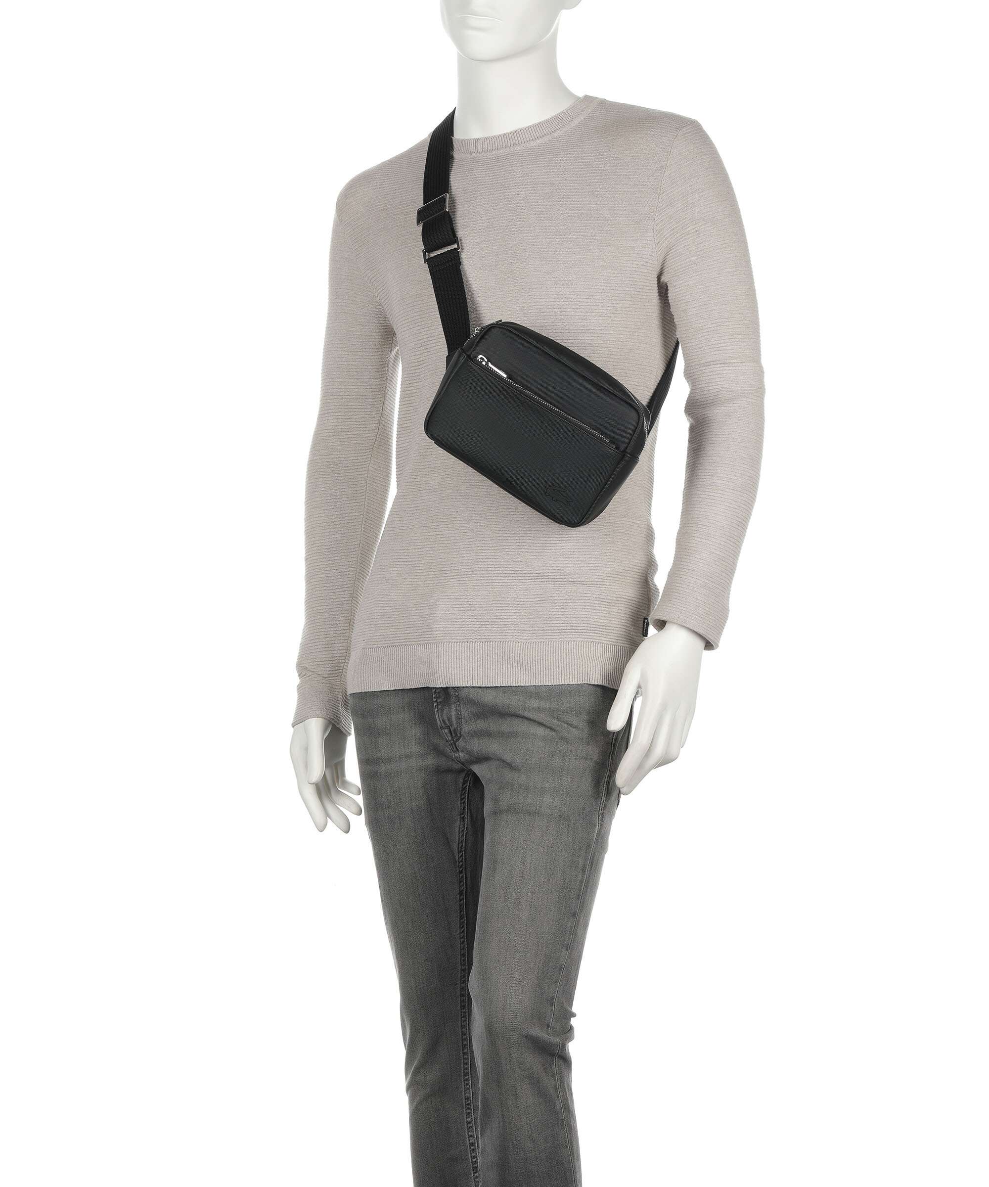 Lacoste Mens Classic Belt bag noir