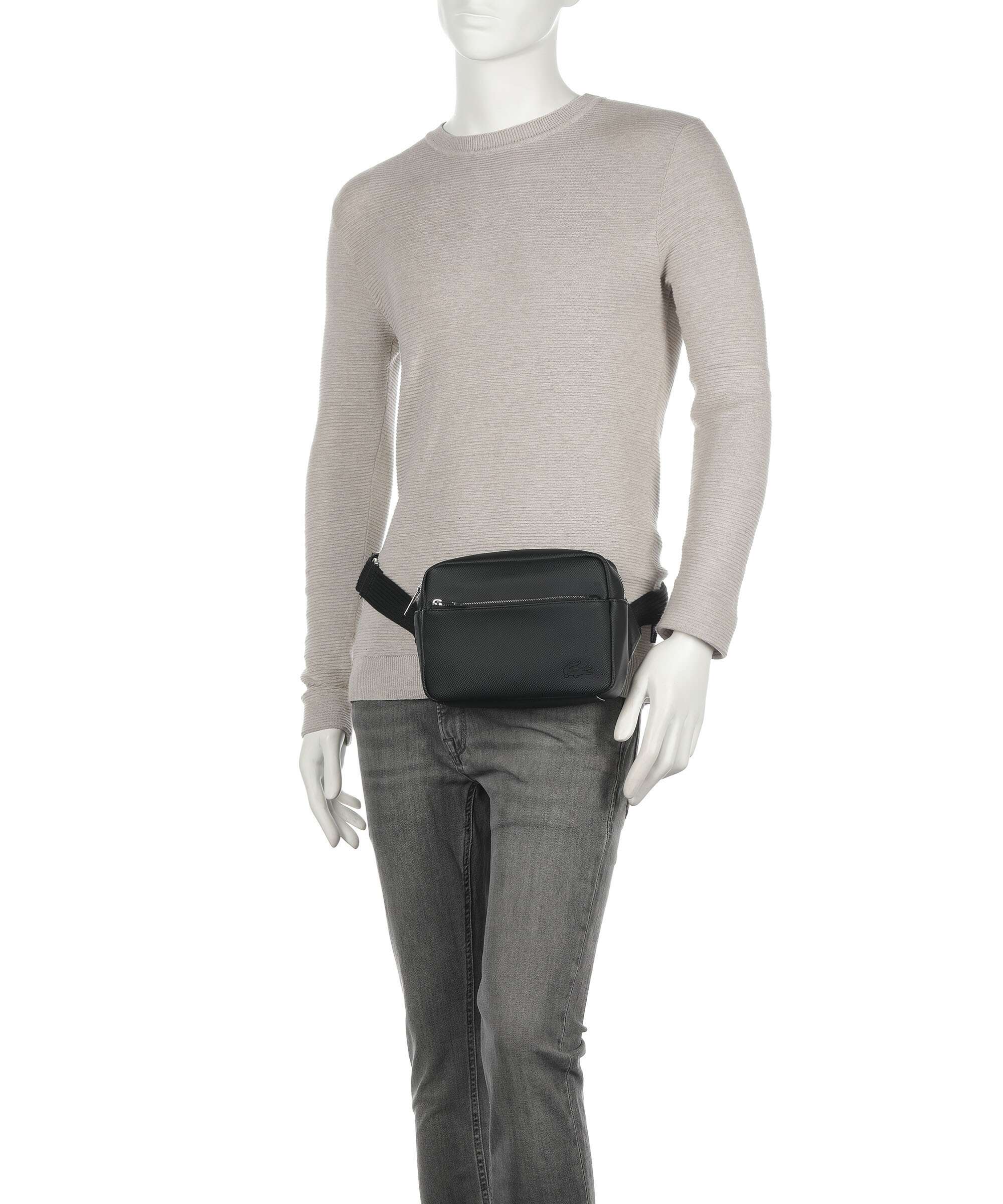 Lacoste Mens Classic Belt bag noir
