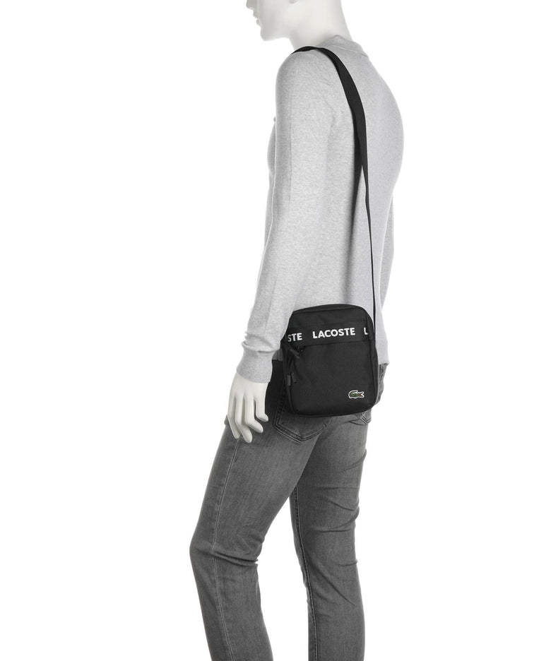 Lacoste Neocroc Crossbody bag tape noir