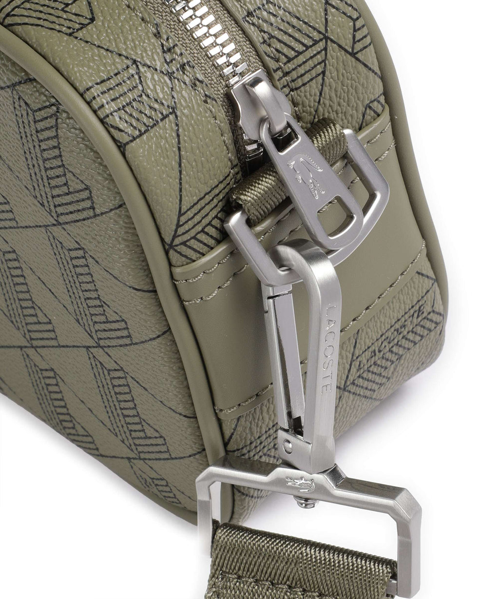 Lacoste The Blend Crossbody bag mono kaki/noir