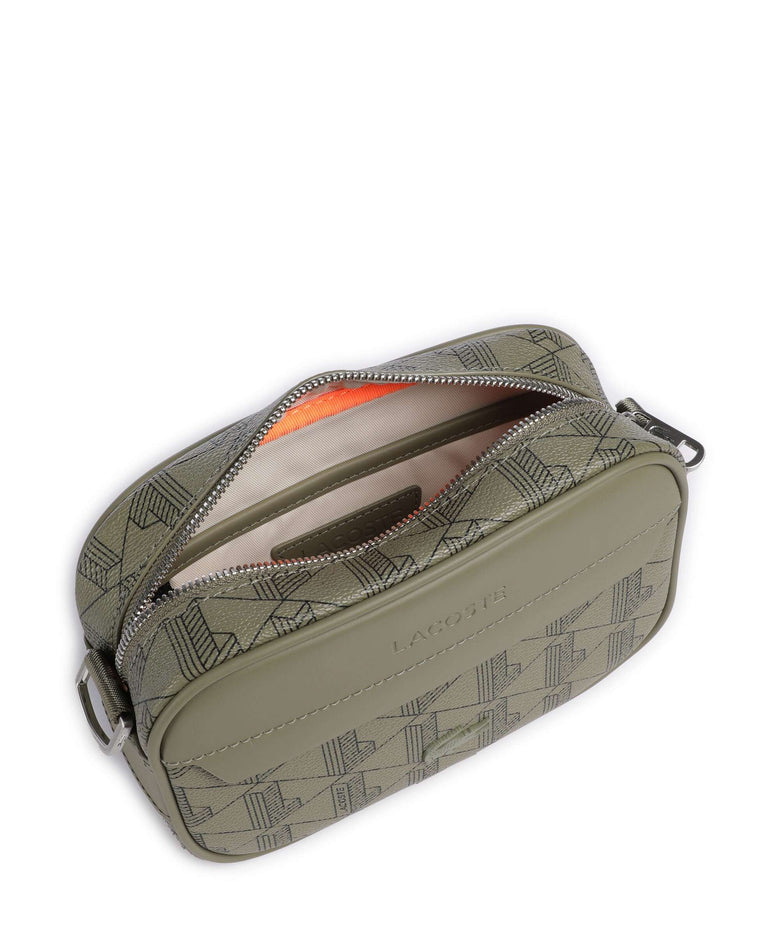 Lacoste The Blend Crossbody bag mono kaki/noir