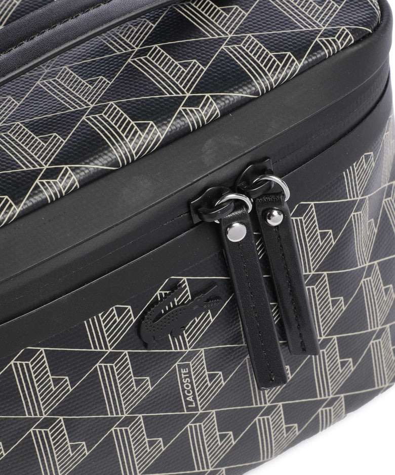 Lacoste Zely Toiletry bag mono noir/beige