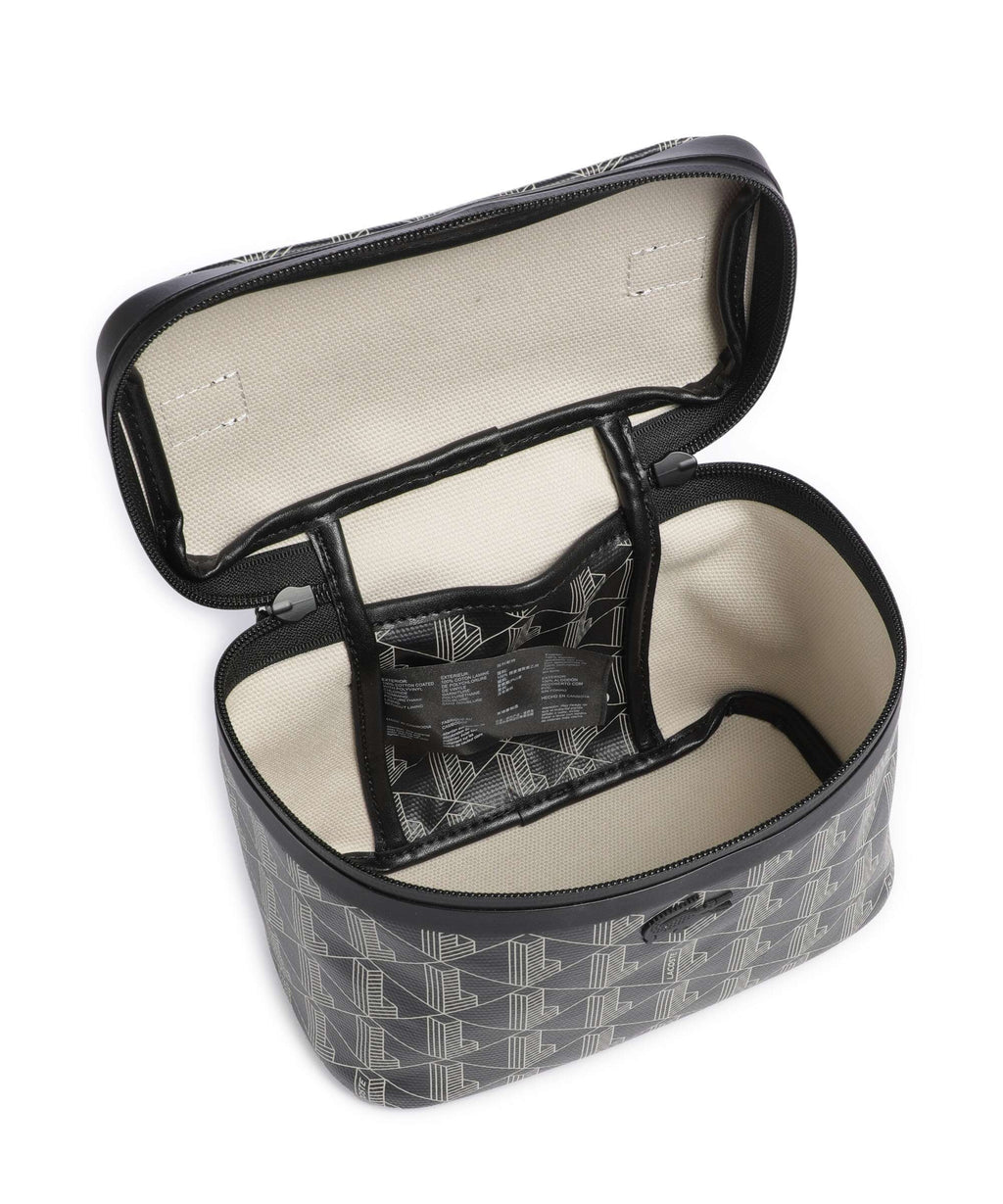 Lacoste Zely Toiletry bag mono noir/beige