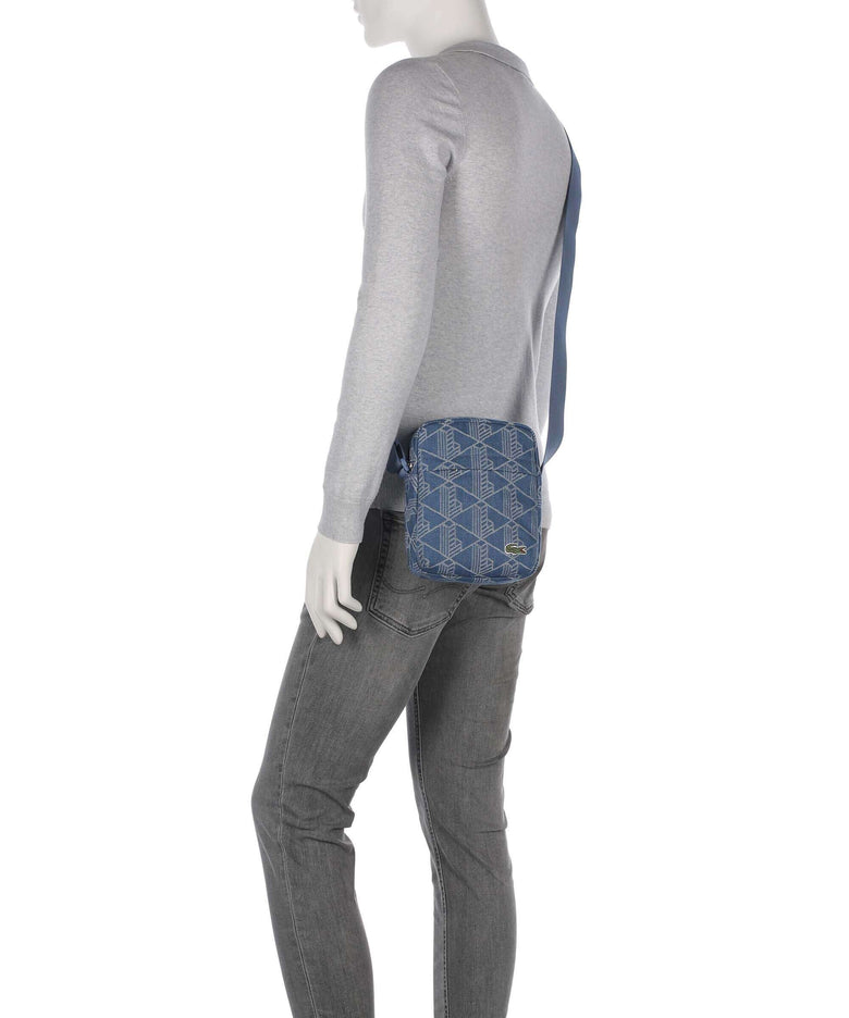 Lacoste Neocroc Crossbody bag denim