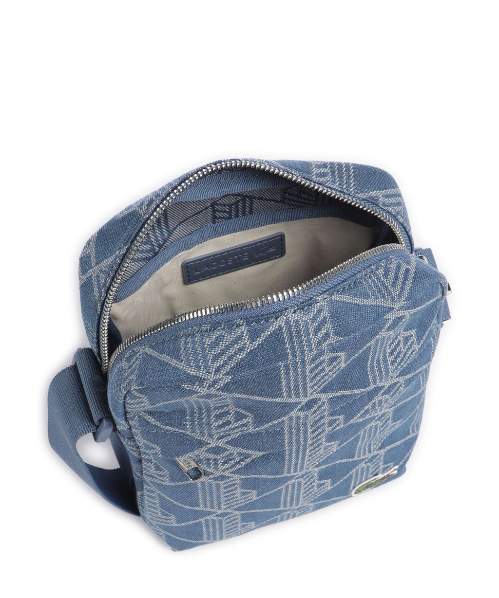 Lacoste Neocroc Crossbody bag denim