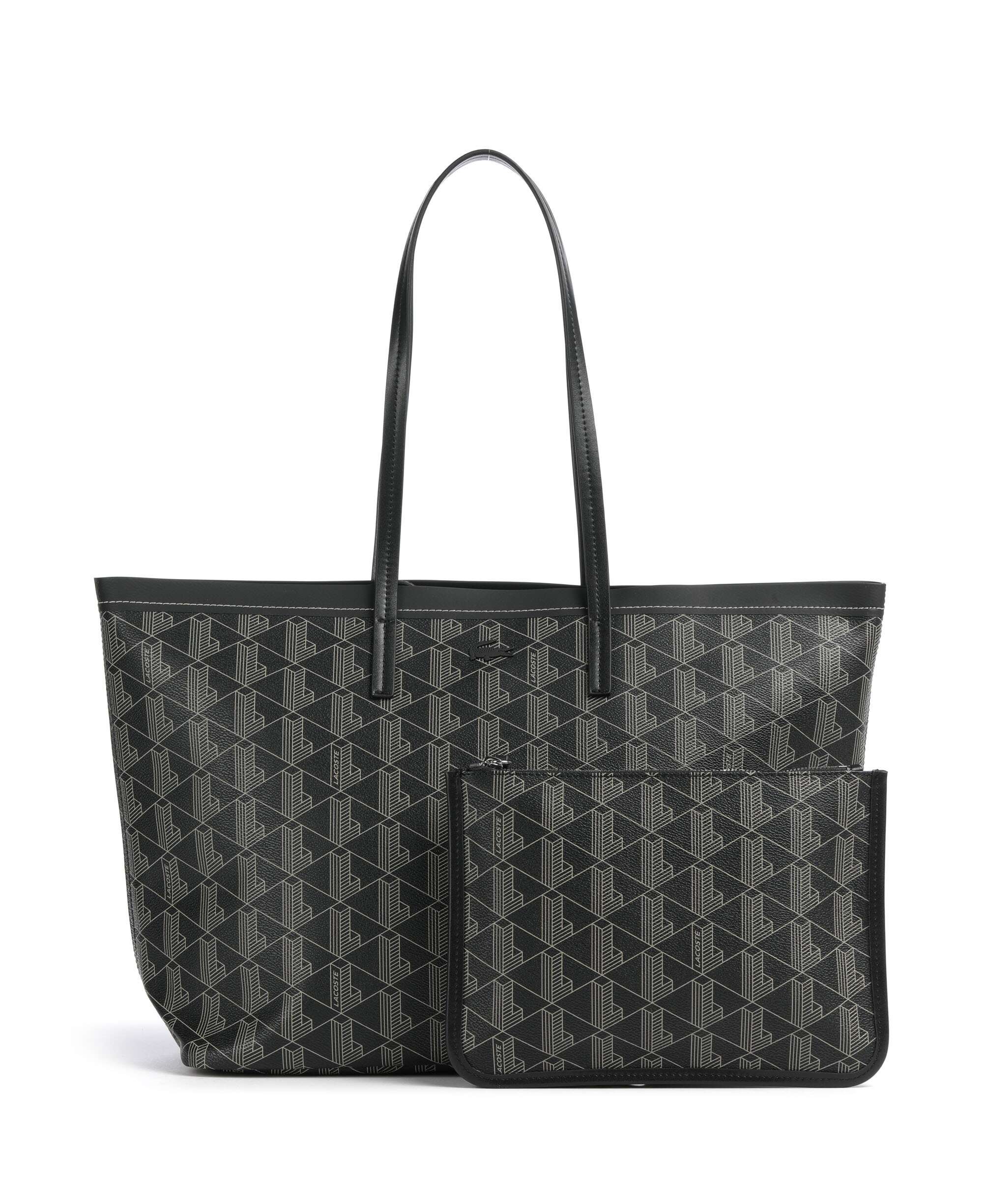 Lacoste Zely Tote bag mono noir/beige