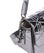 Lacoste Holiday Shoulder bag shiny dark silver